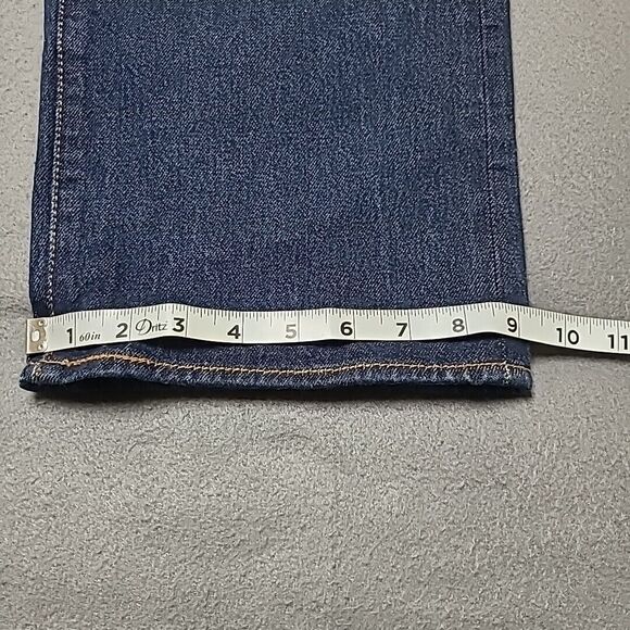Levis 501 Mens Jeans 40x34 (Tag) Button Fly 40x31 (Actual) Blue Straight Fit - Picture 5 of 14